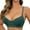 Green, variant on EHQJNJ Black Bralette Push up Women's Push up Bra Multi Colored Bow Lace Small Push up Bra Bralettes for Women Padded Lace White Bralettes