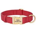 thumbnail image 3 of Pet Artist Soft Leather Personalized Dog Collar for Small Medium Large Dogs Metal Buckle, 3 of 17