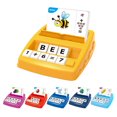 thumbnail image 1 of 2 in 1 Matching Letter Game Number Math Counting Alphabet Word Spelling Object Recognition Preschool Educational Learning Toy Birthday Gift for Children Girls Boys Ages 3 4 5 6 Year, 1 of 7