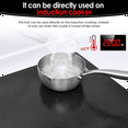 Induction Cooktop Protector Mat 20.4x30.7 Inch, Electric Stove Burner Covers Antiscratch As