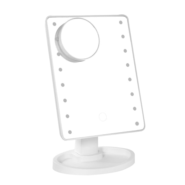 Miroir à LED Mainstays blanc 10x