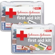 (2 pack) (2 Pack) All Purpose 125-item First Aid Kit