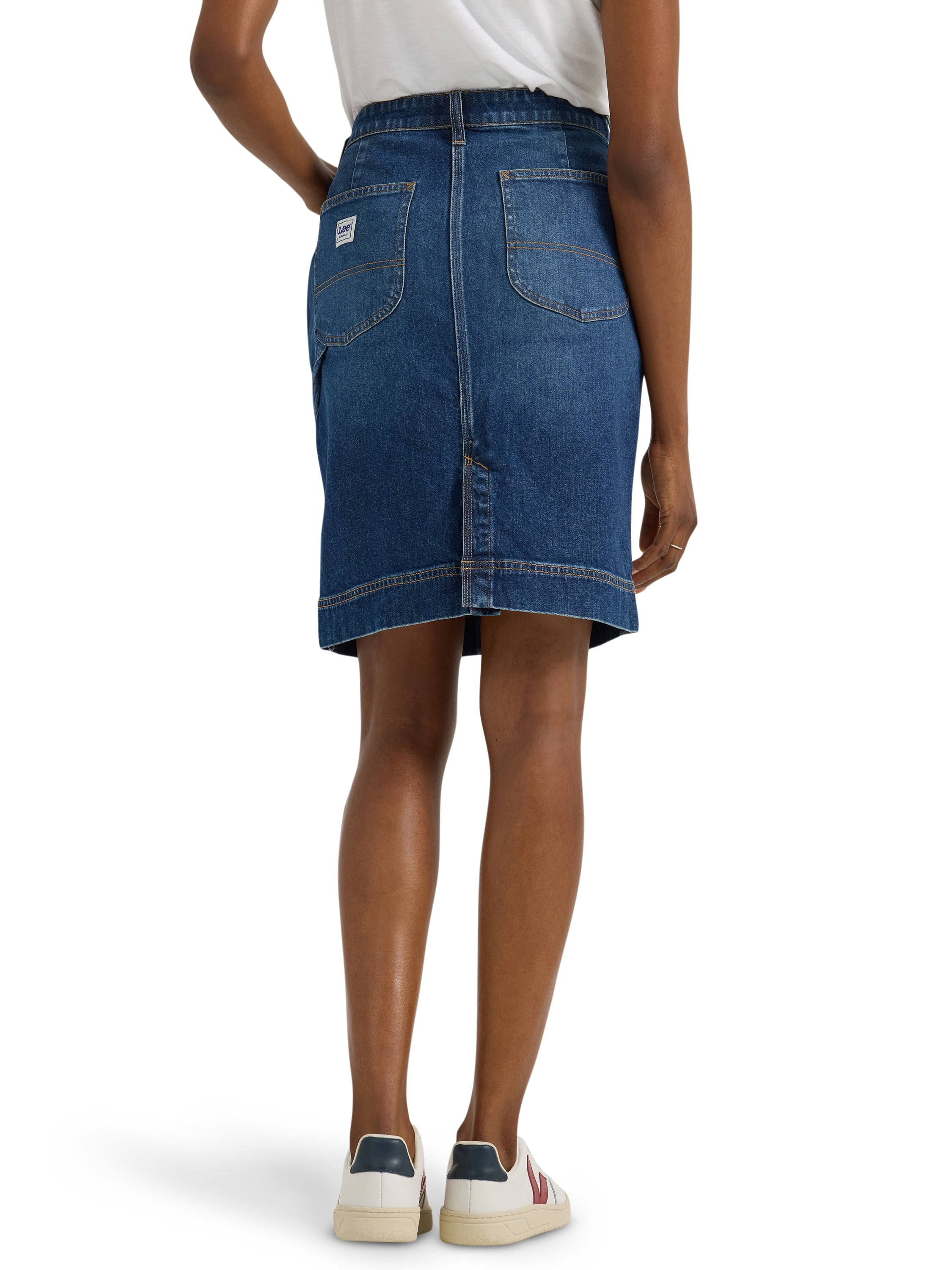 Lee® Women's Midi Length Heritage Skirt with Utility Details