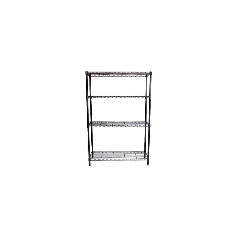Whalen Steel 4-Shelf Wire Shelving Unit, 36