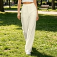 thumbnail image 6 of MLCDZ High Waisted Work Pants for Women Business Casual Lightweight Breathable Dress Pants with Multiple Pockets Office Daily Commute Trousers, 6 of 7