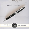 thumbnail image 4 of Cross Bailey™ Black Lacquer Medium Nib Fountain Pen, 4 of 7