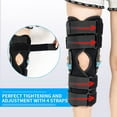 thumbnail image 6 of Trxaluviy Hinged ROM Knee Brace Post Op Knee Immobilizer for Arthritis, ACL, MCL, PCL, Meniscus Tear, Injurie/Knee Pain, 6 of 8