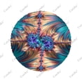 thumbnail image 3 of Metal Multicolor Corals Print Spare Tire Cover Waterproof Tire Wheel Protector for Car Truck SUV Camper Trailer Rv 14"-17", 3 of 5