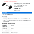 thumbnail image 2 of Battery Hold Down - Compatible with 1997 - 2002 Dodge Ram 2500 1998 1999 2000 2001, 2 of 2