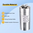 thumbnail image 4 of Uxcell Fan Start Capacitor, 6010uF 370VAC 440VAC, CBB65 Circular Run Capacitor, for Air Conditioner, 4 of 6
