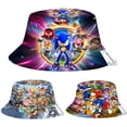 thumbnail image 2 of 59-62cm Pokemon Sonic personaje deportes al aire libre pescador sombrero lindo y cómodo gorra de béisbol protector solar fiesta de adultos regalos Juguetes hola suerte  unisex, 2 of 2