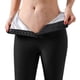 thumbnail image 1 of Pantalones De Sauna Para Mujer, Pantalones De Chándal, Pantalones Cortos Adelgazantes De Cintura Alta, Mallas De Ejercicio De Compresión Para Entrenamiento Físico Sweethay OD016222-01, 1 of 6
