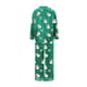 thumbnail image 4 of Conjunto de pijama navideño para mujer, estampado de Papá Noel, camisa de manga larga abotonada con pantalones elásticos, ropa de dormir, ropa de estar por casa, pijamas, 4 of 5