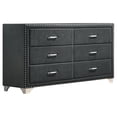 thumbnail image 3 of Melody 5-piece California King Bedroom Set Grey, 3 of 15