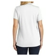 thumbnail image 5 of Womens Dry Zone UV Polyester Micro-Mesh Polo White 4X-Large, 5 of 6