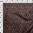 thumbnail image 3 of oneOone Viscose Chiffon Maroon Fabric Asian Batik Geometric Sewing Craft Projects Fabric Prints By Yard 42 Inch Wide, 3 of 4