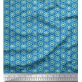 thumbnail image 1 of Soimoi Poly Georgette Fabric Artistic Floral Print Fabric by The Yard 42 Inch Wide, 1 of 3