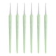 thumbnail image 1 of Uxcell 6 piezas de pinceles de detalle de 5 mm, pincel miniatura para pintura en acuarela y acrílico (00000#), verde, 1 of 6