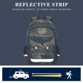 thumbnail image 5 of FORMRS Unisex School Backpack 17" Student Travel Bag with Laptop Compartment, Whale and Moon, 5 of 7
