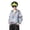 a-112Grey18, variant on Boys Kids Hooded Long Sleeve Windbreaker Jacket With Rainbow Zipper Pocket Casual Lightweight Coat For Toddlers Spring Summer Outdoor Activities Versatile Top