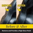 thumbnail image 2 of Fiebing's Leather Sole & Heel Brown Edge Dressing 4 oz - High Gloss Shoe Dressing for Leather Soles and Heels - Provides a Protective, Glossy Finish After a Shoe Shine - Includes Brush Applicator, 2 of 6