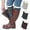 Harmonious Blend, variant on Tipi Toe 3 Pairs Women's Boot Cuffs Knitted Boots Socks Short Leg Warmer