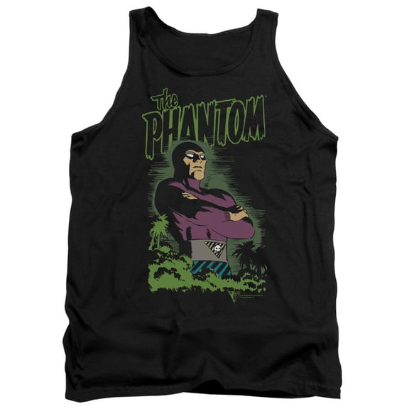 Phantom Jungle Protector Adult Tank Top Black