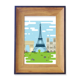 thumbnail image 1 of Torre Eiffel Francia Landmark ilustración Marco de imagen marco de escritorio, 1 of 4
