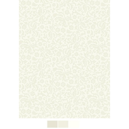 RTC Fabrics Laurens Floral Gray Lace 100% Cotton Fabric by the Yard