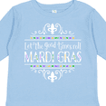 thumbnail image 4 of Inktastic Let the Good Times Roll Mardi Gras Boys or Girls Long Sleeve Toddler T-Shirt, 4 of 5