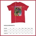 thumbnail image 5 of Tee Hunt Dean Russo Colorful Parrot T-Shirt Exotic Bird Beak Feather Men's Tee, Red, Large, 5 of 5