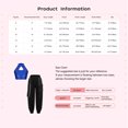 thumbnail image 4 of Haitryli Kids Girls Hip Hop Dance Outfits Shiny Sequins Sleeveless Crop Tops with Pants Street Dancewear Red 16, 4 of 4