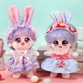 thumbnail image 3 of Ropa de muñeca de algodón de 20 cm, faldas, muñecos de juguete, ropa de muñeca de peluche, lindos vestidos, pantalones, 3 of 5