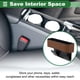 thumbnail image 4 of Organizador Universal para el Espacio entre Asientos del Automóvil Unique Bargains con Soporte para Vaso, Accesorios de Almacenamiento para el Asiento del Automóvil, Cuero, Marrón, 4 of 6