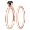 thumbnail image 3 of Everly Women's Diamond 14k Rose Gold Bridal Set, 3 of 7
