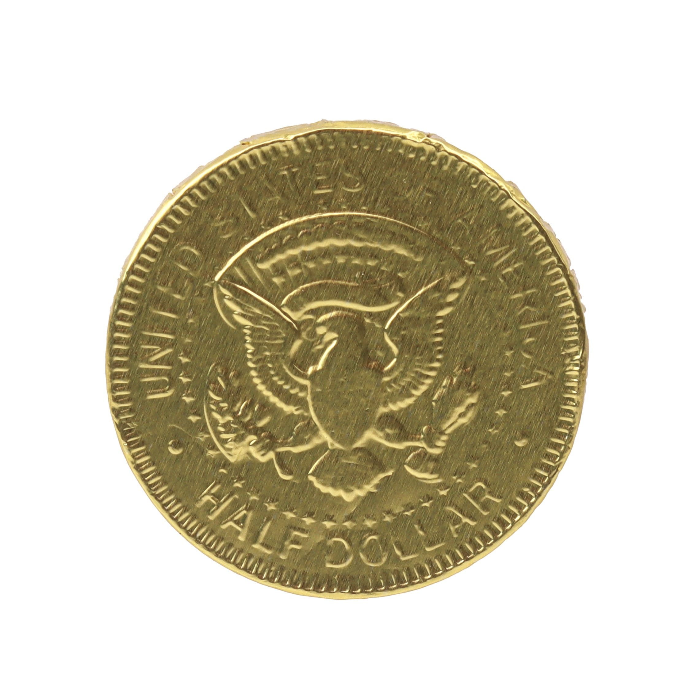 (4 pack) Frankford Solid Milk Chocolate Foiled Gold Coins in Mesh Bag, 1.5 ounces