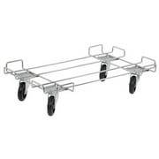 Quantum Storage M2036BD Dolly Base for Chrome Wire Shelving Stacking Baskets - 20 x 36 in.