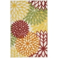 thumbnail image 2 of Nourison Aloha Indoor/outdoor Floral Red Multicolored Area Rug, 2 of 8