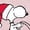 HEATHER PINK, variant on - Snoopy & Woodstock Snowing Believe - Women's Short Sleeve Graphic T-Shirt