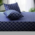 thumbnail image 2 of 4 Piece Bed Sheet Set Microfiber Comfort 1800 Thread Count Deep Pocket Sheets, 2 of 14