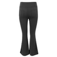 thumbnail image 6 of Women's Yoga Pants Wide Leg Pants Woman Casual Elastic Waist Flare Pants Solid Going Out Comfy Jogging Sports Gym Workout Pants,Gray Women's Yoga Pants XXL, 6 of 9