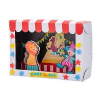 Big Top Carnival in a Box Craft Kit - Makes 12