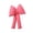 🍩 Red, variant on Christmas Bow Ornaments Soft Pastel Tree Decor for Wreaths, Garlands, Parties