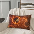 thumbnail image 5 of Xecao Tennis Racket In Fire for Decorative Throw Pillow Case for Couch,Sofa or Bed Set,Pillow Cover for Sofa Home Decor Ideal Gift(Pillow core not included)-20"x30", 5 of 6