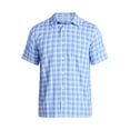 thumbnail image 5 of George Men's & Big Men's Regular Fit Microfiber Button-Up Shirt with Short Sleeves, Sizes XS-5XL, 5 of 5