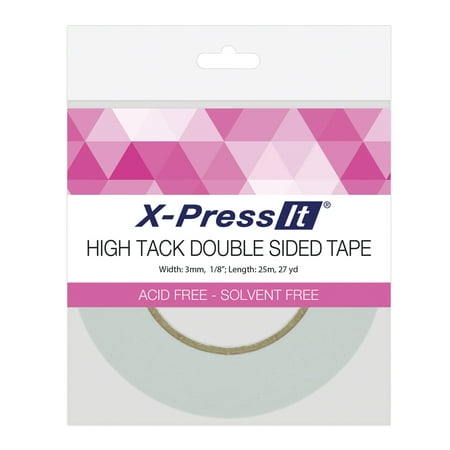 X-Press It Double Sided Tissue Tape, High-Tack, .125