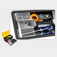 thumbnail image 4 of 1 Uds Caja de Herramientas de Reparación con Cerradura Portátil con Organizador de Asas Servicio Multifunción de Plástico Caja de Almacenamiento de Sunnimix Caja de herramientas portátil, 4 of 8