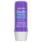Aussie Miracle Moist Shampoo, Conditioner, Deep Conditioner Set, Paraben Free, for Dry Hair Types