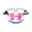Pink, variant on Waist Twisting Disc with Pull Rope for Full Body Yellow