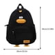 thumbnail image 2 of Bolsa Para La Escuela Mochila de moda para niños, Bolso de viaje bonito con cremallera, mochila para niños (negro), 2 of 9